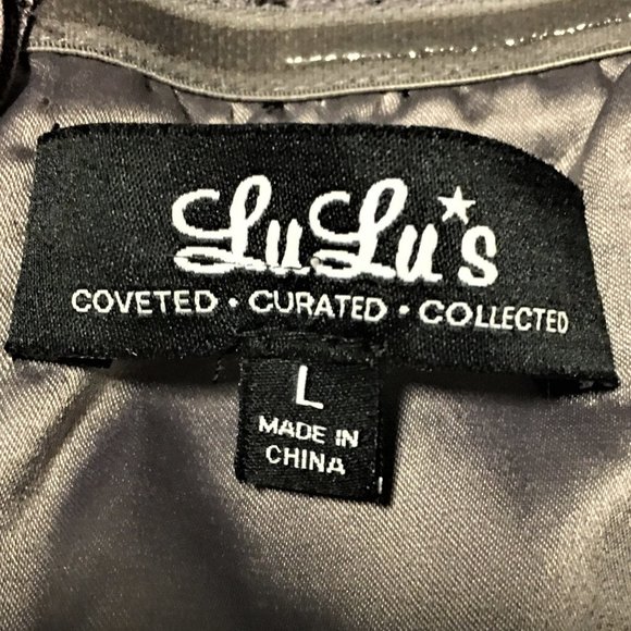 LULU'S Inherent Beauty Grey Lace Strapless Dress - Picture 7 of 15